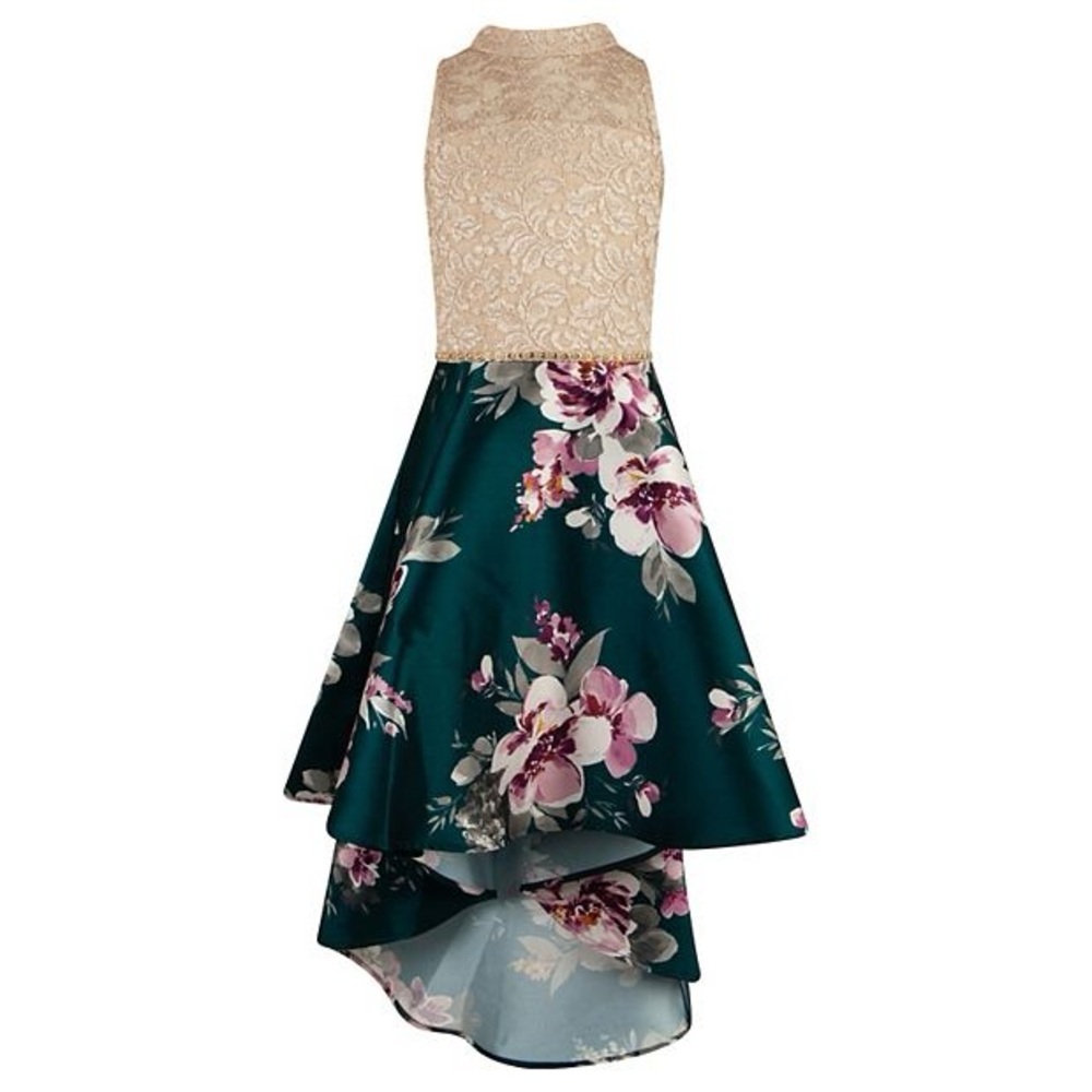 Girls 16 Speechless Floral High Low Dress